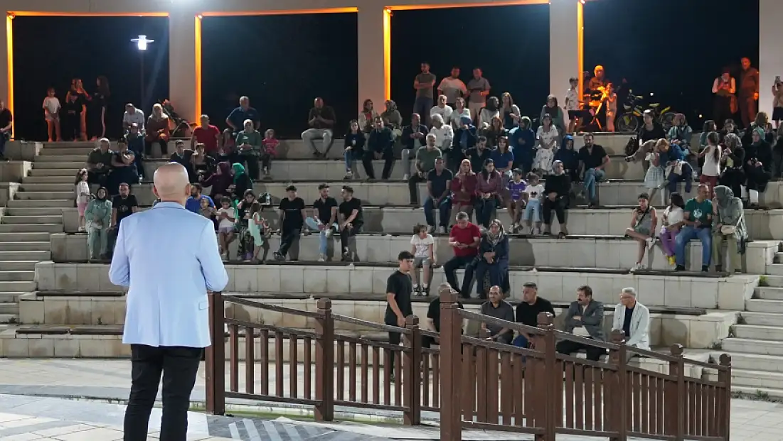 Yaz Etkinliklerinde, TSM Sanatçısı Abdullah Ercan sahne aldı