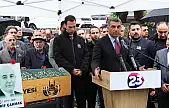Arif Çakmak'ı sevenleri gözyaşlarıyla uğurladı