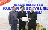 Elazığ Belediyesi Yazarlık Atölyesi 4. dönem mezunlarını verdi