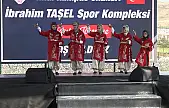 Özel bir okulun spor kompleksi faaliyete geçti