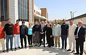 Saha incelemelerini sürdüren Başkan Şahin Şerifoğulları'ndan yoğun tempo