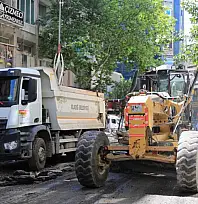 Şehit İlhanlar Caddesi'nde çalışmalar başladı
