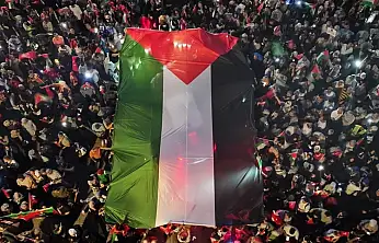 On binlerce kişi Gazze için yürüdü! Umut ışığı ol