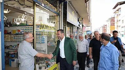 Elazığ'da dönüşüm sürüyor Başkan Şahin Şerifoğulları sahada