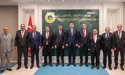 Bakan Kurum başkanlığındaki toplantıda Elazığ'ın yatırımları ele alındı
