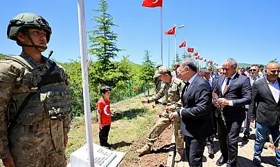 Bingöl'de 33 şehidimiz için anma töreni