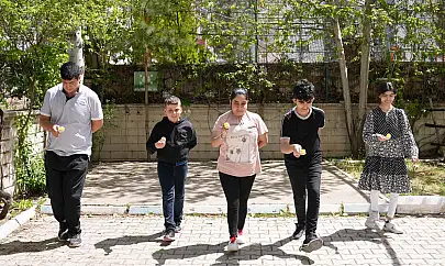 Elazığ Belediyesi Engelsiz Yaşam Merkezi'nden anlamlı ziyaret