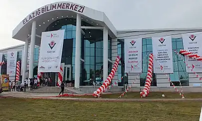 Elazığ Bilim Merkezi'ne TÜBİTAK'tan önemli destek
