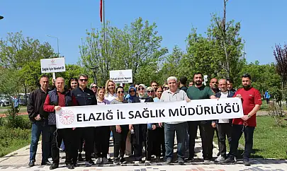 Elazığ'da 'Sağlık İçin Hareket Et Günü' etkinliği düzenlendi