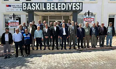 Hizmet-İş'ten Baskil Belediyesine ziyaret
