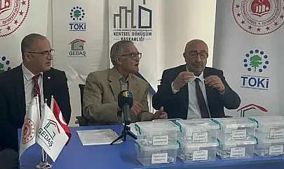 Maden'de konut ve işyerlerinin kurası çekildi