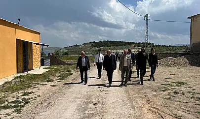 Milletvekili Açıkkapı, Ağın'da temaslarda bulundu