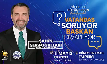 'Vatandaş Soruyor, Başkan Cevaplıyor' programı Güneykent Mahallesi'nde