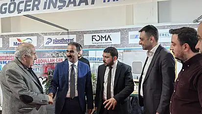 Başkan Ercan, inşaat fuarı açılışına katıldı