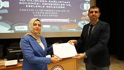 Fırat Üniversitesi Hastanesi'nde Hemşireler ve Ebeler Günü kutlandı
