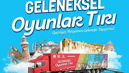 Geleneksel oyunlar tırı, Elazığ'da çocuklarla buluşacak