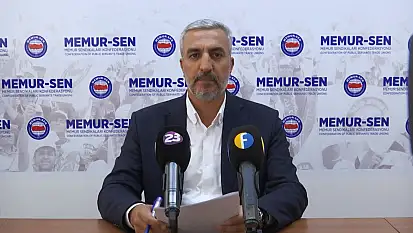 Memur Sen'den terörsüz Türkiye açıklaması