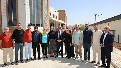 Saha incelemelerini sürdüren Başkan Şahin Şerifoğulları'ndan yoğun tempo