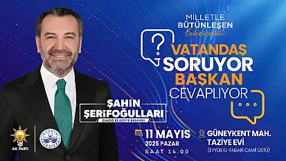 'Vatandaş Soruyor, Başkan Cevaplıyor' programı Güneykent Mahallesi'nde
