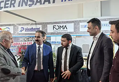 Başkan Ercan, inşaat fuarı açılışına katıldı