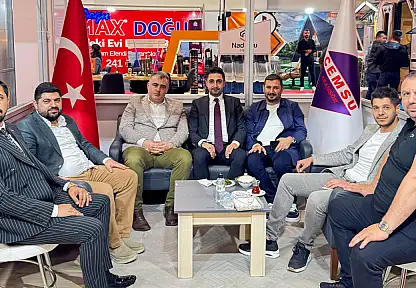 ELMÜTDER heyeti Elazığ İnşaat ve Yapı Fuarı'nda