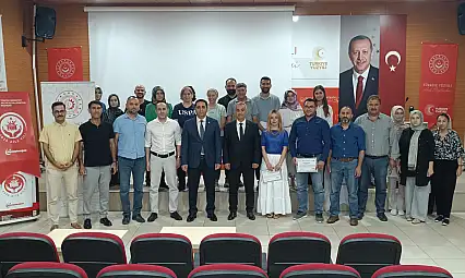 Psikososyal destek personeline sertifika töreni düzenlendi