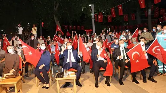 15 Temmuz Demokrasi ve Milli Birlik Günü Programı Düzenlendi