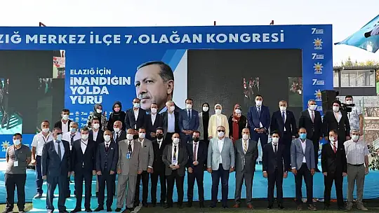 AK Parti Elazığ Merkez İlçe Kongresi Gerçekleştirildi