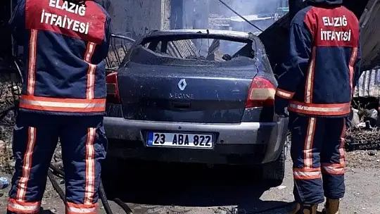 Aydıncık Köyünde Korkutan Yangın
