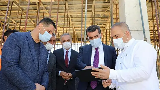 Başkan Şerifoğulları Çalışmaları Yerinde İnceledi