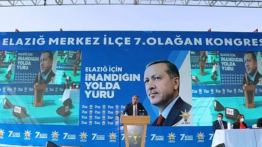 AK Parti Elazığ Merkez İlçe Kongresi Gerçekleştirildi