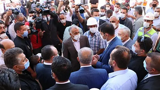 Çevre ve Şehircilik Bakanı Murat Kurum Elazığ'da