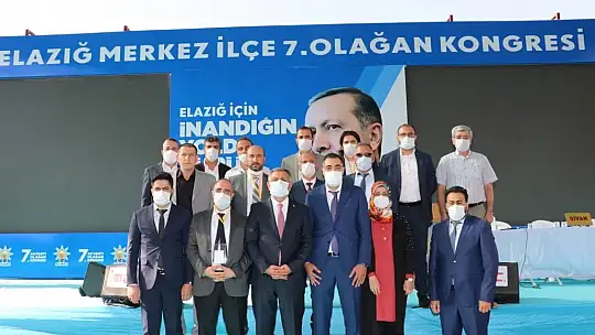 AK Parti Elazığ Merkez İlçe Kongresi Gerçekleştirildi