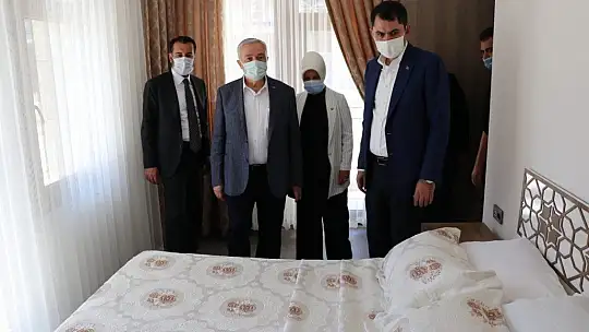 Çevre ve Şehircilik Bakanı Murat Kurum Elazığ'da