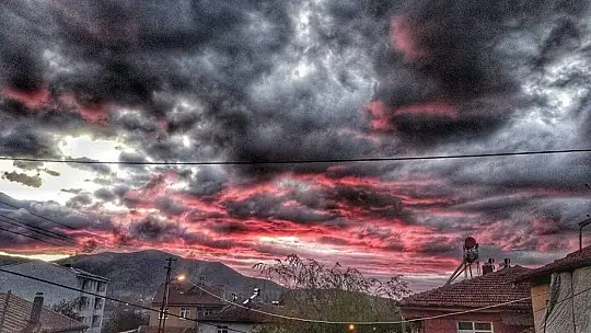 Elazığ'da Şaşırtan Görüntü!