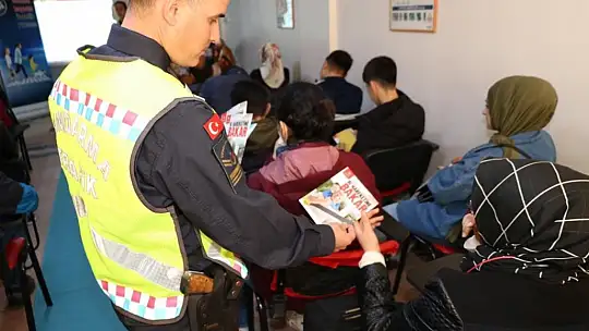 Aday sürücülere son ders jandarmadan