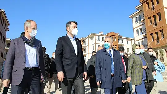 Bakan Kurum: 'Elazığ'da 19 bin 500 konuttan 2 bin 500'ünü tamamladık'