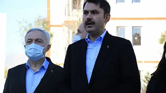 Bakan Kurum: 'Elazığ'da 19 bin 500 konuttan 2 bin 500'ünü tamamladık'