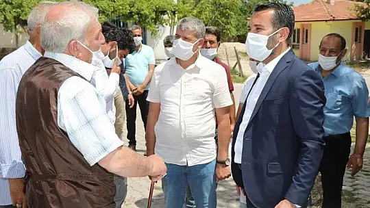 Başkan Şerifoğulları Yeni Yaşam Alanında İncelemelerde Bulundu