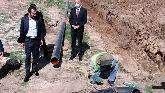 Başkan Şerifoğulları, sahada incelemelerde bulundu