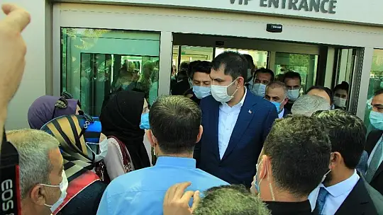 Çevre ve Şehircilik Bakanı Murat Kurum Elazığ'da