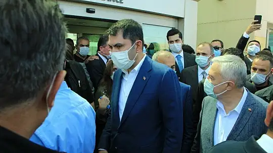 Çevre ve Şehircilik Bakanı Murat Kurum Elazığ'da
