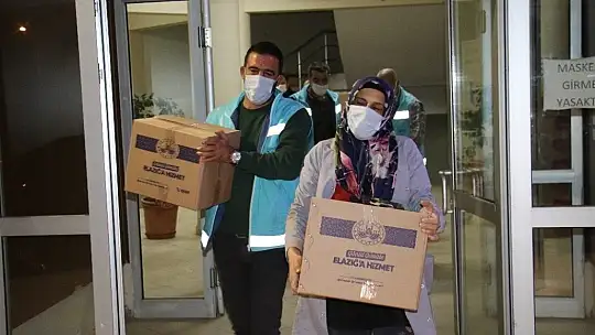 Deprem bölgesi Elazığ'dan İzmir'e yardım
