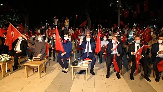 15 Temmuz Demokrasi ve Milli Birlik Günü Programı Düzenlendi