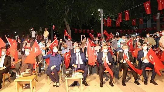 15 Temmuz Demokrasi ve Milli Birlik Günü Programı Düzenlendi