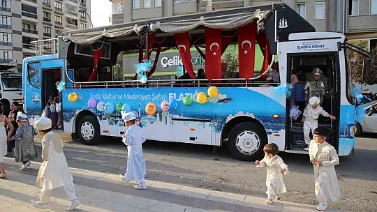 Elazığ Belediyesinden sünnet şöleni