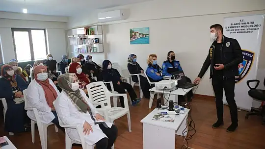 Elazığ'da 'En iyi Narkotik Polisi Anne' projesi