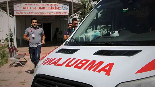 Elazığ'da 'Beyaz kod' tatbikatı gerçekleştirildi