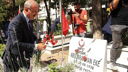 Elazığ'da 15 Temmuz şehitleri anıldı