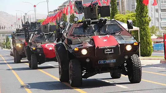 Elazığ'da 30 Ağustos Zafer Bayramı coşkuyla kutlandı